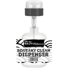 Load image into Gallery viewer, Brutus Monroe - Squeaky Clean - No Mess Dispenser. This dispenser is designed with no mess top feeding pump so that the cleaner is on your towel and not all over your desk. Available at Embellish Away located in Bowmanville Ontario Canada.