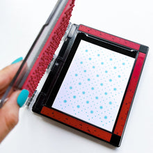 將圖片載入圖庫檢視器 Catherine Pooler - Background Stamp - Embroidered. Add a sweet pattern of dots and stitched flowers reminiscent of embroidery stitching with the Embroidered Background Stamp. This pattern is inspired by handmade family treasures. It will look great to add texture to your card project. Try embossing for a raised effect! Available at Embellish Away located in Bowmanville Ontario Canada.