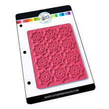 將圖片載入圖庫檢視器 Catherine Pooler - Background Stamp - Parisian Portico. Beautifully patterned tile was the inspiration behind the Parisian Portico Background Stamp. This repeating geometric patterned background stamp will add an elegant touch to your card. Try embossing and blending soft, spa colors over for a rustic feel. Available at Embellish Away located in Bowmanville Ontario Canada.