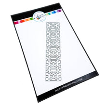 Load image into Gallery viewer, Catherine Pooler - Border Die - Aztec. This die was created to cut a southwestern inspired pattern through the front of a card or a card layer. Available at Embellish Away located in Bowmanville Ontario Canada.