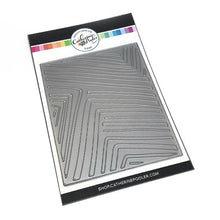 Load image into Gallery viewer, Catherine Pooler - Cover Plate Die - The Right Angle. The wonky angle of this plate leaves great texture and depth on every card. Use for a variety of techniques including die cutting, inlaid die cutting, dry embossing, stenciling and more. Available at Embellish Away located in Bowmanville Ontario Canada.