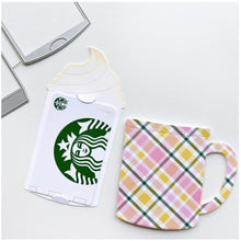 Charger l'image dans la galerie, Catherine Pooler - Dies - Con Panna. The Con Panna Die is a super fun coffee mug die that is also a surprise gift card holder. This die would be super cute on a card front, on it's own, or as a journaling tab for a scrapbook page! Available at Embellish Away located in Bowmanville Ontario Canada. Example by brand ambassador.