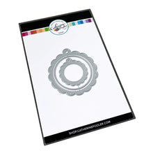 Cargar imagen en el visor de la galería, Catherine Pooler - Dies - Scallop Tag Duo. The Scallop Tag Duo Dies are essential dies for cards and projects. Available at Embellish Away located in Bowmanville Ontario Canada.