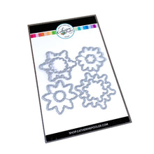 Cargar imagen en el visor de la galería, Catherine Pooler - Dies - Scrolling Snowflakes. Cut out the 8 (eight) different snowflakes from the Scrolling Snowflakes Stamp Set with these Scrolling Snowflakes Dies. Create layers and patterns with all of the different snowflakes. Available at Embellish Away located in Bowmanville Ontario Canada.