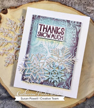 Load image into Gallery viewer, Catherine Pooler - Dies - Snowflake Trio. Snowflakes not 1, not 2 but 3 ways with the Snowflake Trio Dies. Three different sizes, styles, and designs to cover all your snowflake needs this season. Available at Embellish Away located in Bowmanville Ontario Canada.