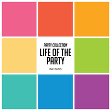 Load image into Gallery viewer, Catherine Pooler - Life Of The Party - Ink Pads. These Ink Pads are from the Life Of The Party Collection. Select Aquatini, Flirty Fuchsia, Lime Rickey, Party Dress, Something Borrowed, Tiara, Tiki Torch, Tutti Frutti from the drop down. Each Sold Separately. Available at Embellishaway.ca in Bowmanville Ontario Canada.