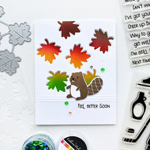 Load image into Gallery viewer, Catherine Pooler - Sentiments Stamp Set - Just Right Duos. Try one line or stack two with the Just Right Duos Sentiments Stamp Set! This fun grouping of sentiments covers a wide range of occasions and works great to create inside/out sentiments too. Available at Embellish Away located in Bowmanville Ontario Canada. card example by brand ambassador.