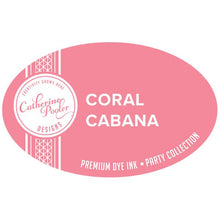Load image into Gallery viewer, Catherine Pooler - Party Collection - Carnivale Ink Pads. The Carnivale Collection has 8 gorgeous vibrant ink refill colors. Select All That Jazz, Be Mine, Coral Cabana, Grape Crush, Limoncello, Mardi Gras, Samba, Suede Shoes. Available at Embellish Away located in Bowmanville Ontario Canada. Coral Cabana