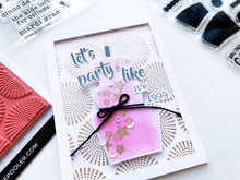 Load image into Gallery viewer, Catherine Pooler - Stamp Set - Party Like It's. Available at Embellish Away located in Bowmanville Ontario Canada. Example by Catherine Pooler Designs ambassador.