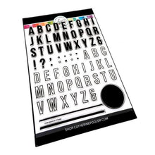 Load image into Gallery viewer, Catherine Pooler - Stamp Set - Simple Alphabet