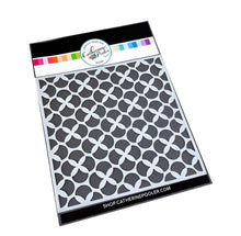 Charger l'image dans la galerie, Catherine Pooler - Stencil - Tiled Up. Create a repeating geometric pattern on your card or project with the Tiled Up Stencil. Available at Embellish Away located in Bowmanville Ontario Canada.