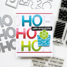 Charger l'image dans la galerie, Catherine Pooler - Word Die - Ho Ho Ho