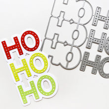 Charger l'image dans la galerie, Catherine Pooler - Word Die - Ho Ho Ho