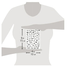 Load image into Gallery viewer, Ciao Bella - Clear Stamp Set 4"x6" - BuJo Summer. These high quality clear photopolymer stamps are manufactured using a patented photopolymer and UV light exposure, this way they are able to achieve a higher level of detail. They are also designed to achieve optimum performance ensuring you get the highest quality possible. Available at Embellish Away located in Bowmanville Ontario Canada.