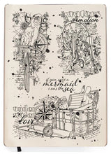 Charger l'image dans la galerie, Ciao Bella - Clear Stamp Set 6"x8" - Underwater Love. Get ready to get your dreamy and romantic side on. This collection is in the many wonderful shades of a marine palette, and will take you into the romance season. Sometimes alien worlds meet and love looks to be impossible. But when love is both “a calm sea and a great tempest” it always finds a way. Available at Embellish Away located in Bowmanville Ontario Canada.