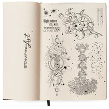 Charger l'image dans la galerie, Ciao Bella - Clear Stamp Set 6"x8" - Universe Is Heart And Mind. The sign of the times is usually linked to disapproving, something that is typical of the bad way things are now. On the other side, the sign of the times is marked by changes that indissolubly link past, present and future. Some call it progress. A history as long as humankind. From alchemists in search of the philosopher’s stone, to the discovery of the atom and DNA. Available at Embellish Away located in Bowmanville Ontario Canada.