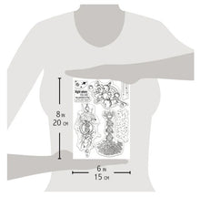 Charger l'image dans la galerie, Ciao Bella - Clear Stamp Set 6"x8" - Universe Is Heart And Mind. The sign of the times is usually linked to disapproving, something that is typical of the bad way things are now. On the other side, the sign of the times is marked by changes that indissolubly link past, present and future. Some call it progress. A history as long as humankind. From alchemists in search of the philosopher’s stone, to the discovery of the atom and DNA. Available at Embellish Away located in Bowmanville Ontario Canada.