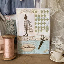 Load image into Gallery viewer, Cosmic Shimmer - Antique Sand Paste 50ml By Sam Poole - Select from a variety. This is a water-based paste medium that has a sand like texture. It can be used to create amazing effects on any project. It can easily be applied to any porous surface with a spatula, brush or sponge. Available at Embellish Away located in Bowmanville Ontario Canada. card created by Same Poole.