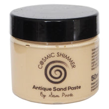Load image into Gallery viewer, Cosmic Shimmer - Antique Sand Paste 50ml By Sam Poole - Select from a variety. This is a water-based paste medium that has a sand like texture. It can be used to create amazing effects on any project. It can easily be applied to any porous surface with a spatula, brush or sponge. Available at Embellish Away located in Bowmanville Ontario Canada.
