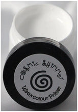 Load image into Gallery viewer, Cosmic Shimmer - Watercolour Primer. This white primer is formulated to give an excellent surface for the application of Watercolour Paints. Apply primer with brush, sponge or roller to paper, card or MDF. Once primer has dried, just brush on watercolour paints. Should primer come into contact with eyes, rinse with clean water and seek medical advice. Available at Embellish Away located in Bowmanville Ontario Canada.
