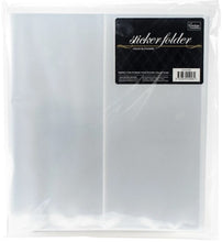 Cargar imagen en el visor de la galería, Couture Creations - Sticker Folder. Are you a fan of sticker sets? Then this sticker folder from Couture Creations is for you, with 48 convenient compartments you can store up to 96 standard sticker sheets! Fits stickers 4"x9" from Starform, Ecstasy Crafts and Peel Off's. Available at Embellish Away located in Bowmanville Ontario Canada.