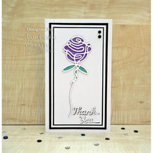 Charger l'image dans la galerie, Creative Expressions - Craft Dies One-Liner Collection - Thank You. This single die set will add a perfect finishing touch to cards and so much more. The set has been designed with just single lines creating the elegant wording. Single die 7.3 x 1.3 cm. • Elegant single line creates the wording. • Single die set. • Size: 2.9 x 0.5 inches Available at Embellish Away located in Bowmanville Ontario Canada. Card design by Alison Carubia.