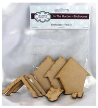 Charger l'image dans la galerie, Creative Expressions - MDF - In The Garden Birdhouse. These lovely MDF birdhouses can be decorated with a variety of mediums from paint to paper or other mixed media techniques. Each item can be personalized with paint, emulsions, acrylics, decoupage, stamps, or even glazed with ultra thick embossing powder! Available in Bowmanville Ontario Canada