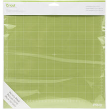 Load image into Gallery viewer, Cricut - Adhesive Back Cutting Mats 12"X12" - 3/Pkg - Green, Blue & Purple. Provo Craft-Cricut Adhesive Back Cutting Mats: Green, Blue And Purple. Each of the three mats has been customized to match the weight of commonly used crafting materials. Each has just the right level of grip to not only hold your material firmly in place during use but also allow you to easily remove the material from the adhesive surface. Available at Embellish Away located in Bowmanville Ontario Canada.