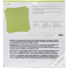 Load image into Gallery viewer, Cricut - Cutting Mats 12"X12" - 2/Pkg - StandardGrip. This multi-purpose mat is perfect for a wide range of medium weight materials: patterned paper, vinyl, iron-on and cardstock. This package contains two 12x12 inch standard grip cutting mat. Imported. Available at Embellish Away located in Bowmanville Ontario Canada.