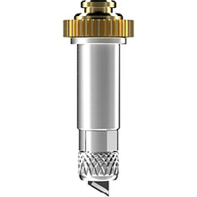Load image into Gallery viewer, Cricut - Maker Knife Housing & Blade. This durable blade was specially designed to cut thicker, dense materials like balsa wood, chipboard, leather, and craft form for sturdier projects. Create detailed cuts with ease and precision! This 3x5.25 inch package contains one knife blade and drive housing. Available at Embellish Away located in Bowmanville Ontario Canada.