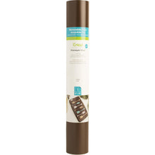 Cargar imagen en el visor de la galería, Cricut - Vinyl 12"X48" Roll - Coffee. Ideal for making removable decals, labels, home decor, media covers and other DIY projects! Cut intricate images that adhere but leave behind no stubborn residue. This package contains one 12x48 inch roll of vinyl. Imported. Available at Embellish Away located in Bowmanville Ontario Canada.