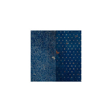 Load image into Gallery viewer, BoBunny - Double Dot Collection. This 12x12 inch double-sided heavy weight scrapbooking papers. Available in a variety of designs, colours, each sold separately. Acid and lignin free. Made in USA. Dark Denim. Available at Embellish Away located in Bowmanville Ontario Canada.