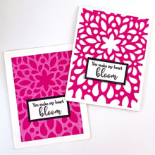 Charger l'image dans la galerie, Add a velvety texture and vibrant color to any project without the mess of traditional flock powders! Can be used on their own or with embossing folders. Each pack of 6.5x12 inch package contains four 6x12 inch transfer sheets. Choose from a variety of colours. Each sold separately. Made in USA. Available in Bowmanville Ontario Canada. Card design by brand ambassador.