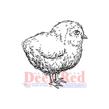 Load image into Gallery viewer, Deep Red - Cling Stamp - 2.1"X2.1" - Baby Chicken. There is such a large variety of stamps that you will be able to find the perfect match for every project. Available at Embellish Away located in Bowmanville Ontario Canada.