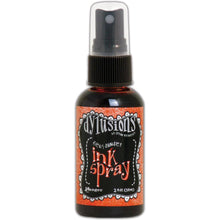 Load image into Gallery viewer, RANGER-Dylusions by Dyan Reaveley: Ink Spray. This ink spray is a concentrated colorant for use on porous surfaces. Use it on paper, canvas, wood, clay, and more to create fantastic cards, scrapbooking elements, journal pages, and mixed media projects. This package contains one spray bottle filled with 2 fl. oz. of ink. Available in a variety of colors (each sold separately). Acid free, non-toxic. Made in USA. Available at Embellish Away Located in Bowmanville Ontario Canada.