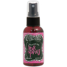 Load image into Gallery viewer, RANGER-Dylusions by Dyan Reaveley: Ink Spray. This ink spray is a concentrated colorant for use on porous surfaces. Use it on paper, canvas, wood, clay, and more to create fantastic cards, scrapbooking elements, journal pages, and mixed media projects. This package contains one spray bottle filled with 2 fl. oz. of ink. Available in a variety of colors (each sold separately). Acid free, non-toxic. Made in USA. Available at Embellish Away Located in Bowmanville Ontario Canada.