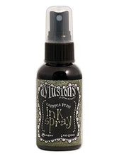 Load image into Gallery viewer, RANGER-Dylusions by Dyan Reaveley: Ink Spray. This ink spray is a concentrated colorant for use on porous surfaces. Use it on paper, canvas, wood, clay, and more to create fantastic cards, scrapbooking elements, journal pages, and mixed media projects. This package contains one spray bottle filled with 2 fl. oz. of ink. Available in a variety of colors (each sold separately). Acid free, non-toxic. Made in USA. Available at Embellish Away Located in Bowmanville Ontario Canada.