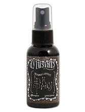 Load image into Gallery viewer, RANGER-Dylusions by Dyan Reaveley: Ink Spray. This ink spray is a concentrated colorant for use on porous surfaces. Use it on paper, canvas, wood, clay, and more to create fantastic cards, scrapbooking elements, journal pages, and mixed media projects. This package contains one spray bottle filled with 2 fl. oz. of ink. Available in a variety of colors (each sold separately). Acid free, non-toxic. Made in USA. Available at Embellish Away Located in Bowmanville Ontario Canada.