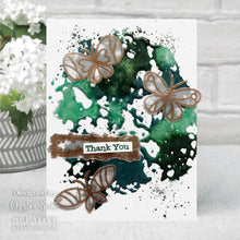 Load image into Gallery viewer, Woodware - Clear Singles - Texture Palette - 6inx8in. Fun way to create individual pieces of art. Mix and match the texture components to make cards, scrapbook pages, art journals and so much more. Available at Embellish Away located in Bowmanville Ontario Canada. Example b Christine Smith