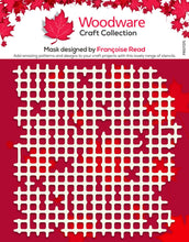 Charger l'image dans la galerie, Woodware - 6 in x 6 in Stencil - Worn Mesh. Mask designed by Francoise Read. Create your own stylish backgrounds and decorations for your projects with this great worn mesh design which can be used in so many ways. Available at Embellish Away located in Bowmanville Ontario Canada.