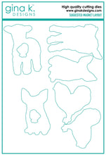 Cargar imagen en el visor de la galería, Gina K. Designs - Dies - Farmyard Friends. Our dies are compatible with most die cutting machines. Follow the manufacturer's instructions for your specific machine for cutting wafer thin dies. Available at Embellish Away located in Bowmanville Ontario Canada.