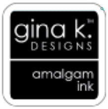 Load image into Gallery viewer, Gina K. Designs - Ink Cube - Obsidian. Gina K. Designs Amalgam Ink works perfectly with Copic Markers, Watercolors and Colored Pencils with Gamsol. No bleeding, no-line color! One pad that does it all! Allow to dry for a minute or two prior to use or heat set for faster drying time. Available at Embellish Away located in Bowmanville Ontario Canada.