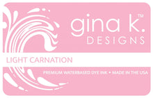 Load image into Gallery viewer, Gina K. Designs - Ink Pad Layering. Ink Pads are Acid-Free and PH-Neutral. Large raised pad for easy inking techniques. Each sold separately. Available: Carnation Light, Carnation Medium, Carnation Dark, Spruce Light, Spruce Medium, Spruce Dark. Available at Embellish Away located in Bowmanville Ontario Canada. Carnation Light