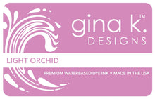 Load image into Gallery viewer, Gina K. Designs - Ink Pad Layering - Orchid & Lilac. Ink Pads are Acid-Free and PH-Neutral. Large raised pad for easy inking techniques. Each sold separately. Available: Orchid Light, Orchid Medium, Orchid Dark, Lilac Light, Lilac Medium, Lilac Dark. Available at Embellish Away located in Bowmanville Ontario Canada.