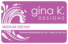 Load image into Gallery viewer, Gina K. Designs - Ink Pad Layering - Orchid & Lilac. Ink Pads are Acid-Free and PH-Neutral. Large raised pad for easy inking techniques. Each sold separately. Available: Orchid Light, Orchid Medium, Orchid Dark, Lilac Light, Lilac Medium, Lilac Dark. Available at Embellish Away located in Bowmanville Ontario Canada.