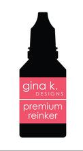 Load image into Gallery viewer, Gina K. Designs - Ink Refills - Layering Inks. Re-inkers are Acid Free and PH-Neutral. Use to re-ink Gina K. Designs Color Coordinates Ink Pad and for other techniques. Available: Carnation Light, Carnation Medium, Carnations Dark, Spruce Light, Spruce Medium, Spruce Dark. Available at Embellish Away located in Bowmanville Ontario Canada. Carnation Dark