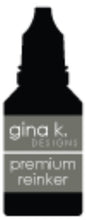 Load image into Gallery viewer, Gina K. Designs - Ink Refills - Select from Variety. Gina K. Designs exclusive Re-inkers are Acid Free and PH-Neutral. Use to re-ink Gina K. Designs Color Coordinates Ink Pad and for other techniques. Coordinates with other Color Companions products including ribbon, buttons, card stock and re-inkers. Each sold separately. Available at Embellish Away located in Bowmanville Ontario Canada. Slate