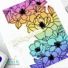Charger l'image dans la galerie, Gina K. Designs - Poly-Glaze Foiling Sheets - Lovely Notes. 10 sheets – 4 1/4 X 5 1/2.The new Poly-Glaze Foiling Sheets are a fun way to add foil to your paper crafting projects! These sheets are printed with a Poly-Glaze coating that allows you to use Deco-foil without getting black spots or dropouts. Ontario Canada. Card by brand ambassador.