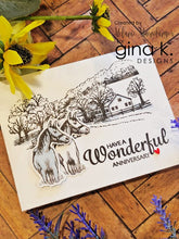 Load image into Gallery viewer, Gina K. Designs - Stamp & Die Set - Beautiful Barnyard. Melanie Muenchinger continues her nature series and follows up Farmyard Friends with the coordinating Beautiful Barnyard set. Available at Embellish Away located in Bowmanville Ontario Canada. Example by brand ambassador.