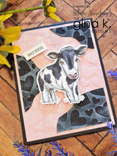 Load image into Gallery viewer, Gina K. Designs - Stamp & Die Set - Beautiful Barnyard. Melanie Muenchinger continues her nature series and follows up Farmyard Friends with the coordinating Beautiful Barnyard set. Available at Embellish Away located in Bowmanville Ontario Canada. Example by brand ambassador.